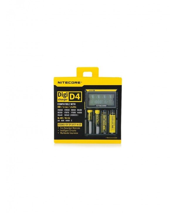 Nitecore Intellicharger D4 LCD Battery Charger