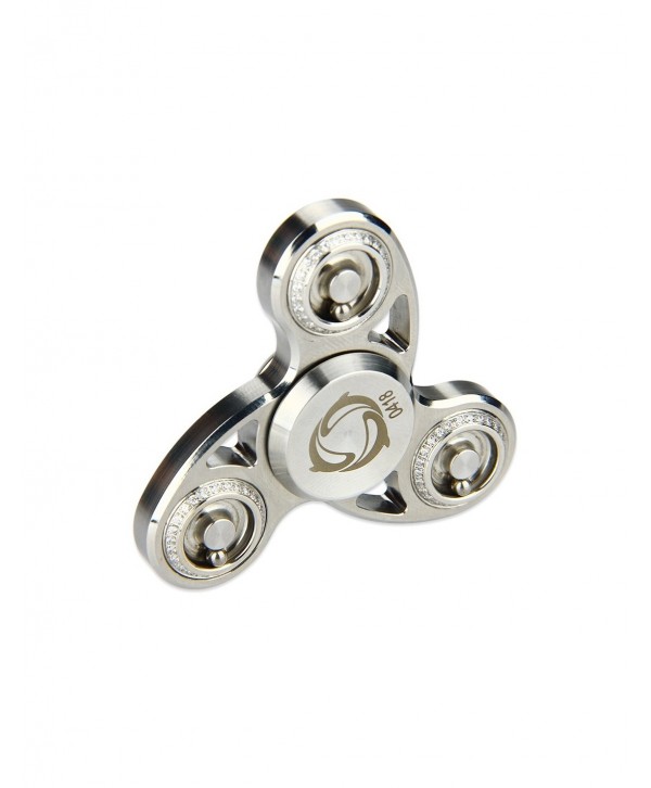 Rhinestone Tri-Bar Hand Spinner