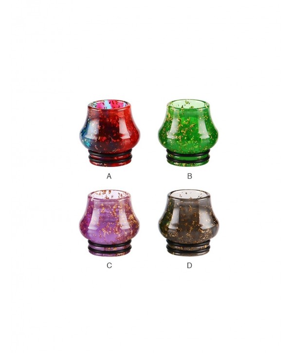 Sequins Resin Bulb 810 Drip Tip 0290