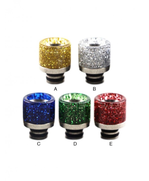 Stainless Steel Sequins 510 Drip Tip 0275