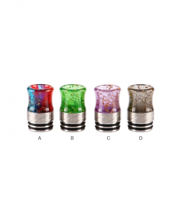 Sequins Resin Curve 810 Drip Tip 0297