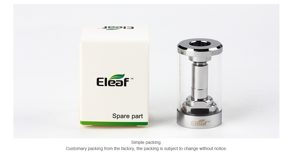 Eleaf GS Air-M Replacement Glass Tube 4ml Elea Spare part Simple packin tomary packi the factory  the packing is subject to change wi