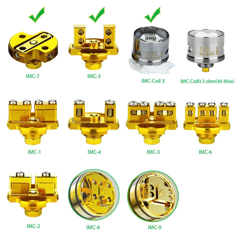 IJOY Limitless RDTA Classic Edition 6.9ml IMG 7 MC 3 IMC Coil0 3 ohm 40 80w   e    IMC 1 IMC 4 MG 5 MG 6 IMC 2 IMC 8 IMC 9