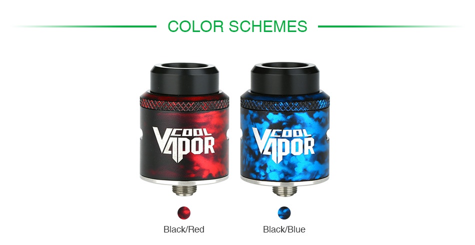 Cool Vapor MGTK BF RDA COLOR SCHEMES R IOR