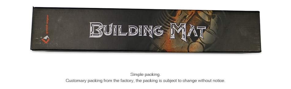 GeekVape Building Mat  ULDN  Customary packing from the factory  the packing is subject to change without notice
