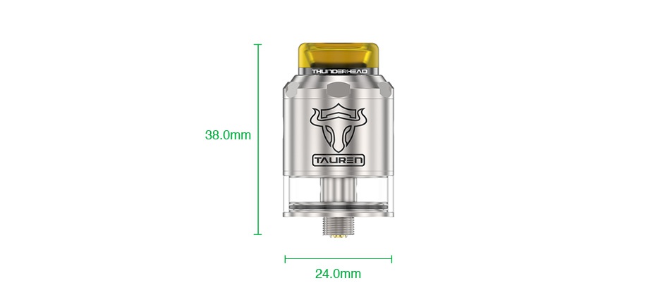 THC Tauren BF RDTA 2ml ar 38 0mm TAUREn 24 0mm