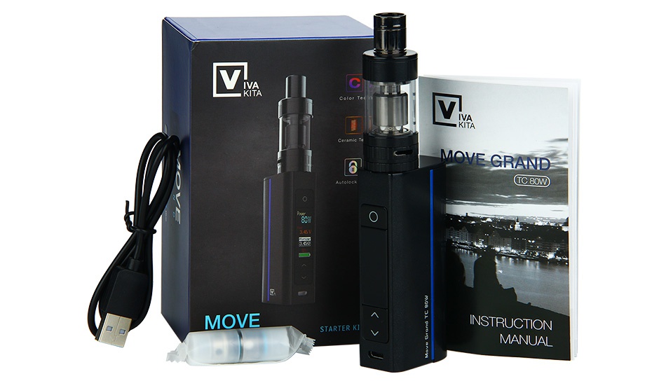 Vivakita Move Grand 80W TC Starter Kit 80