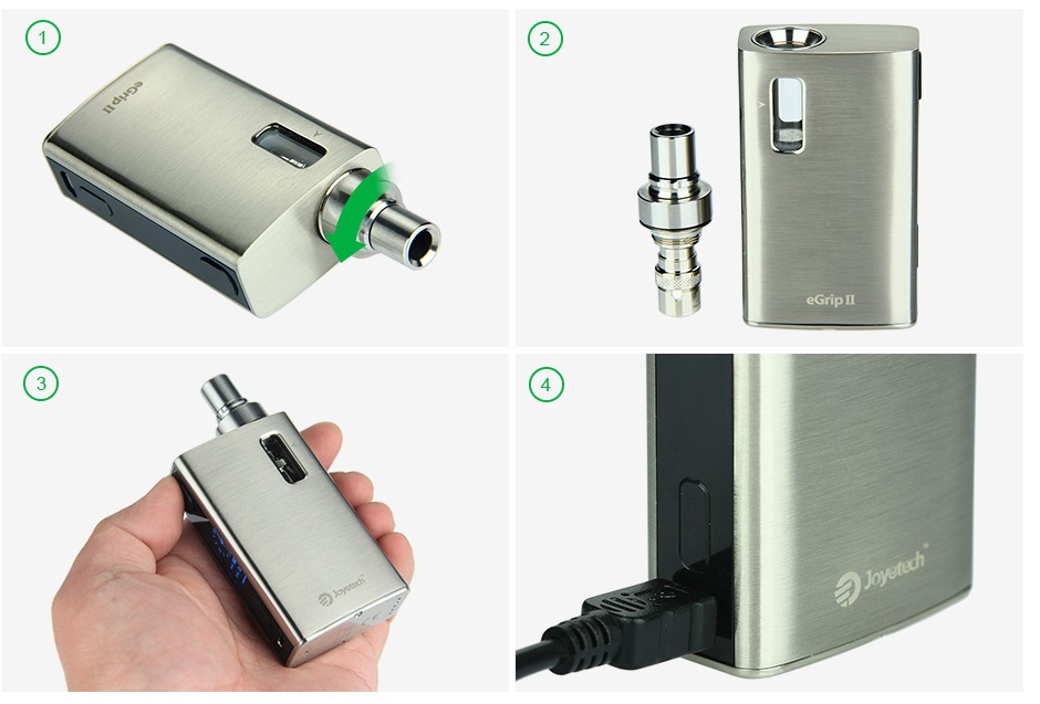 Joyetech eGrip II 80W VT Kit 2100mAh gRip