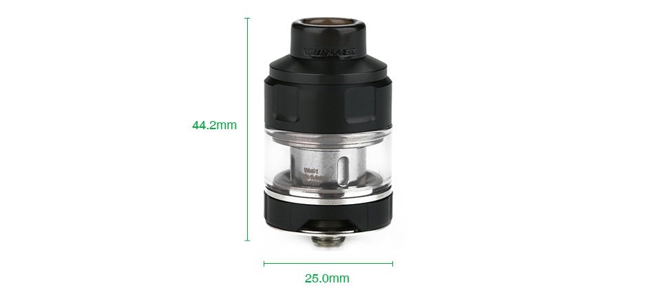 WISMEC Gnome Evo Subohm Tank 4ml/2ml 44 2mm 25 0mm