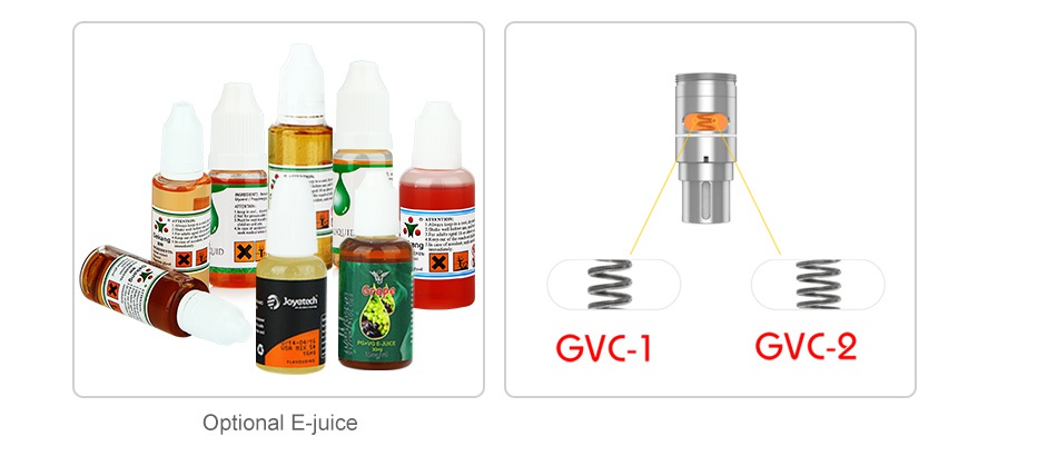 Digiflavor Espresso 22 Rebuildable Subohm Tank 2ml   GVC GVC 2 Optional E juice