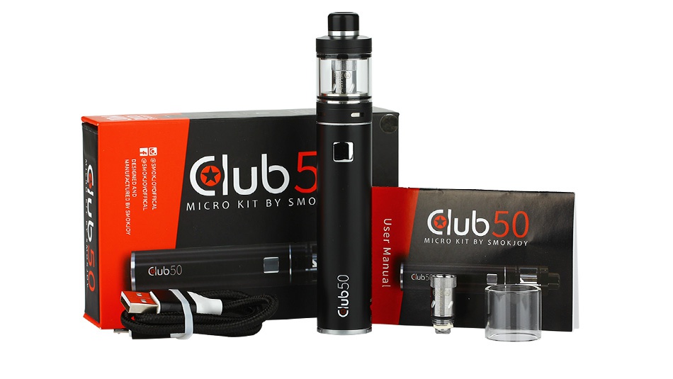 SMOKJOY Club 50 Micro Kit 1600mAh Club BY SMO s Club 50 Club50