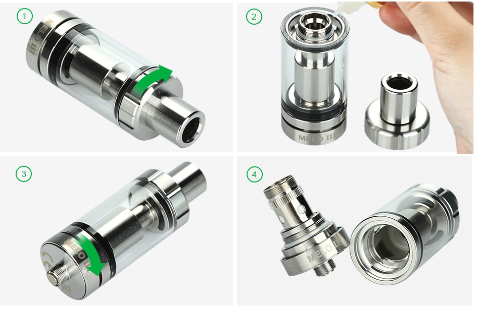 Eleaf Melo 3 Atomizer 4ml M