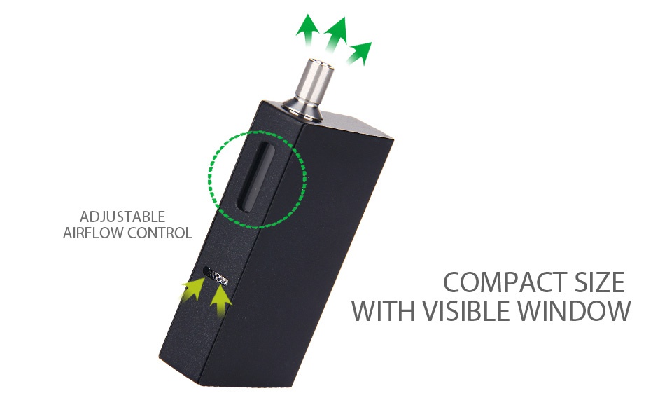 Sikary SKE-Box Kit 900mAh ADJUSTABLE AIRFLOW CONTROL COMPACT SIZE WITH VISIBLE WINDOW