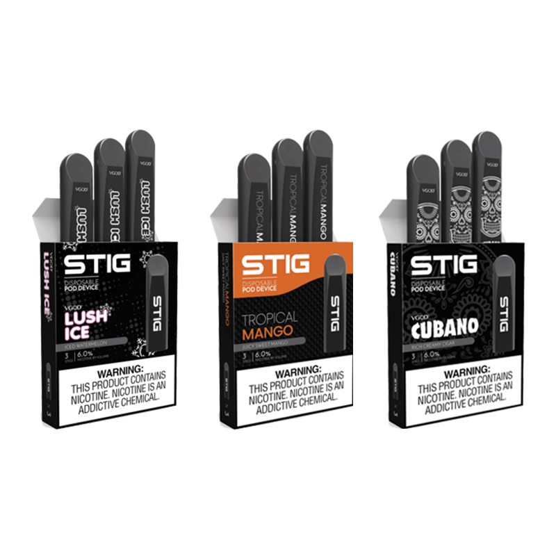 VGOD Stig Disposable Vape Pen 3pcs 0