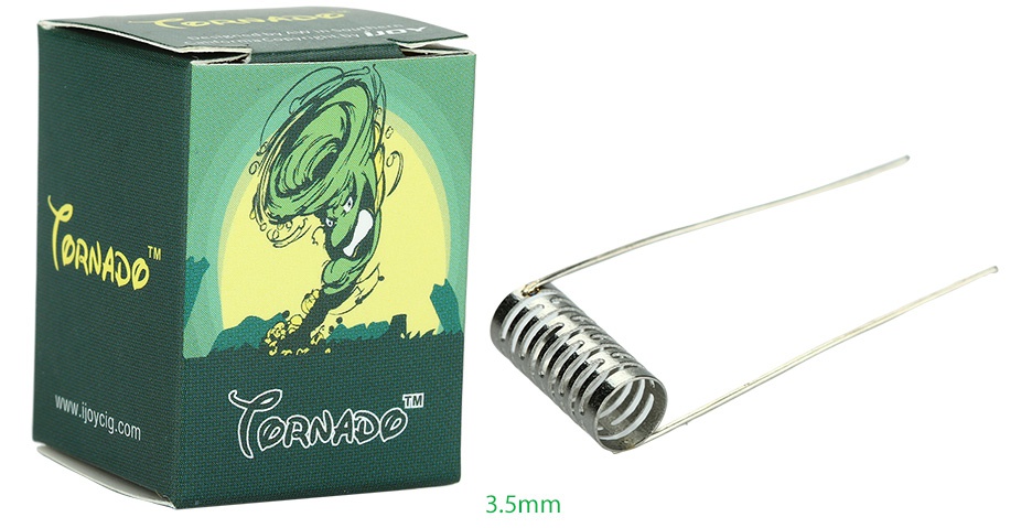 IJOY TSS Coil for Tornado 10pcs TORNADO 3 5mm