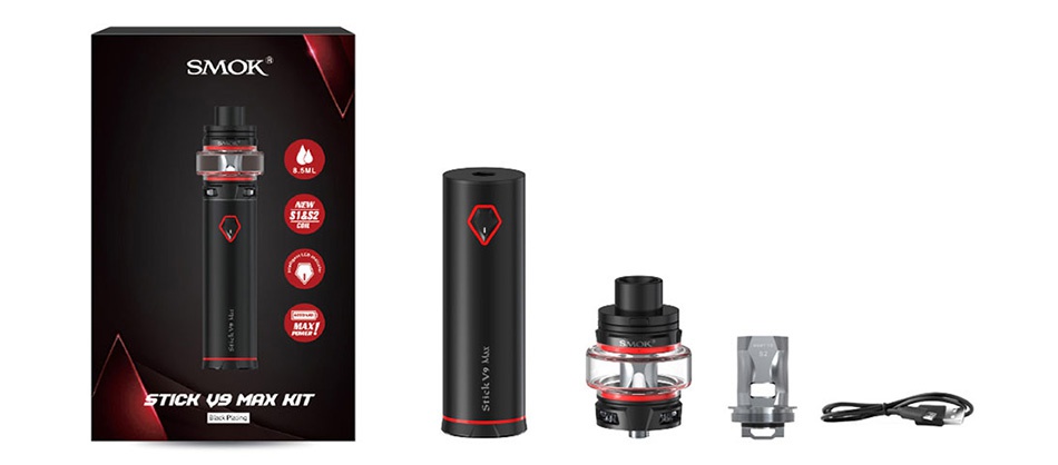 SMOK Stick V9 Max Starter Kit 4000mAh 5T MNWT