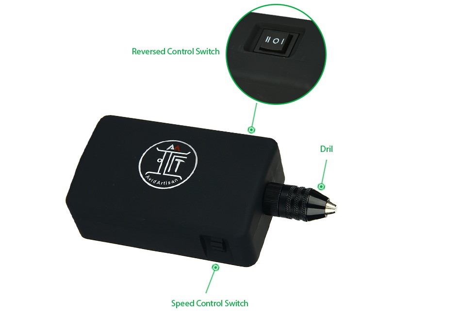 Avidartisan Daedalus Coil DIY Tool Reversed Control switch   Speed control switc