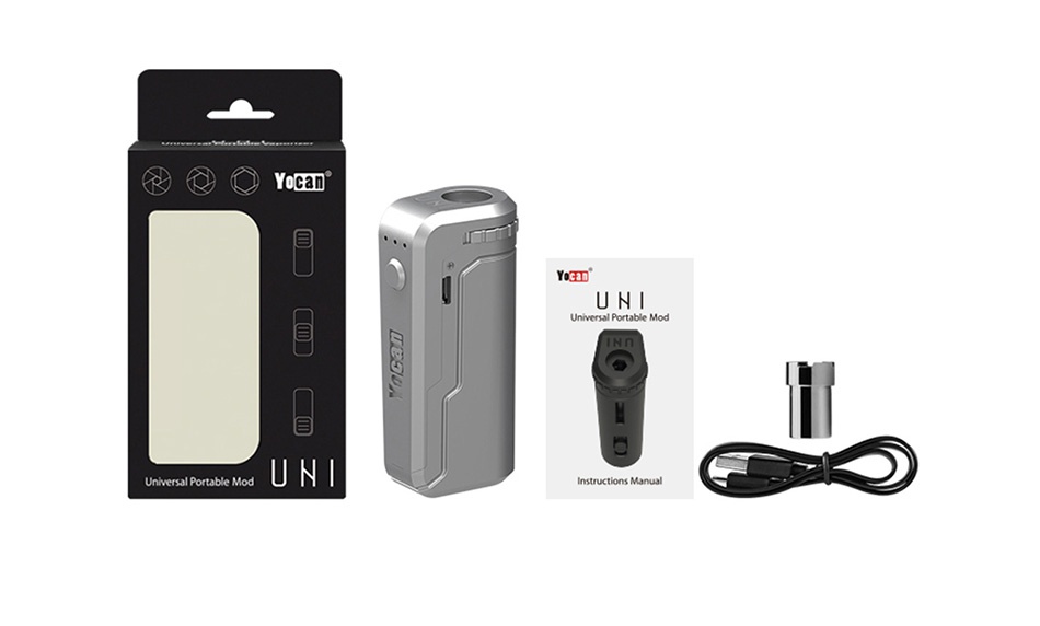 Yocan UNI Box MOD 650mAh Local UNI UnIversal Portable Mod UNI Manual