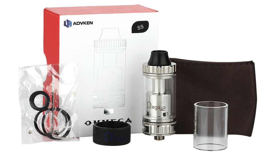 Advken Ohmega V2 RTA Atomizer 4.5ml ADVKEN A