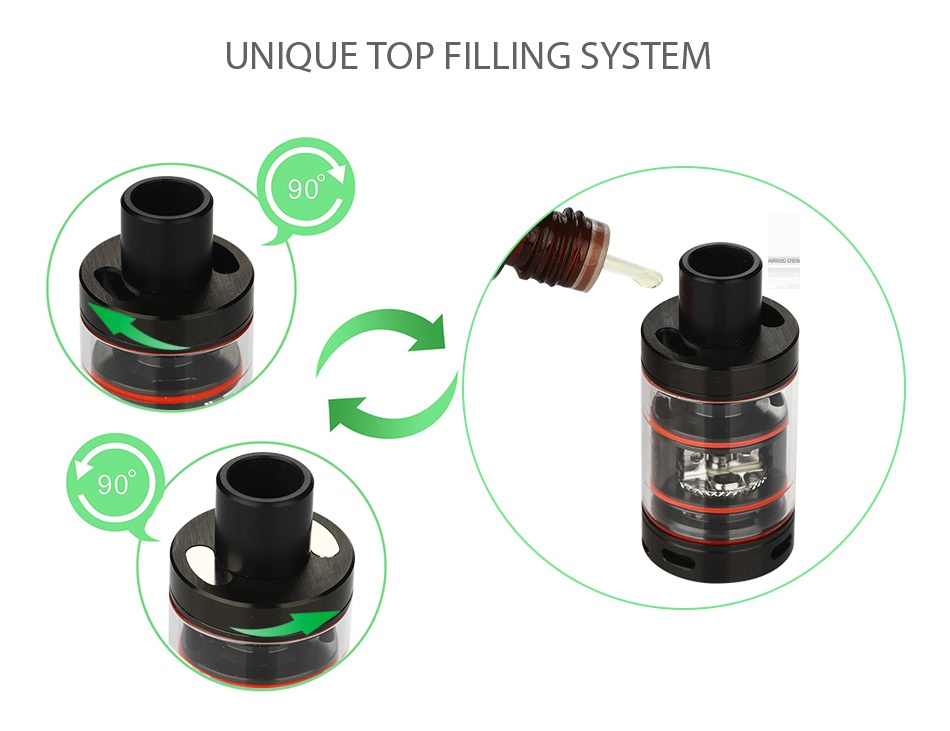 Smkon Polarice RTA 2ml UNIQUE TOP FILLING SYSTEM 90 90