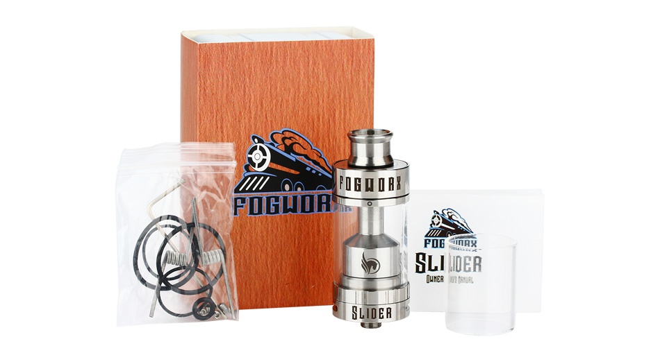 Fogworx Slider RTA Atomizer 5.5ml H nA HIHHIIR PDB mnw SLI IDER SLIDER