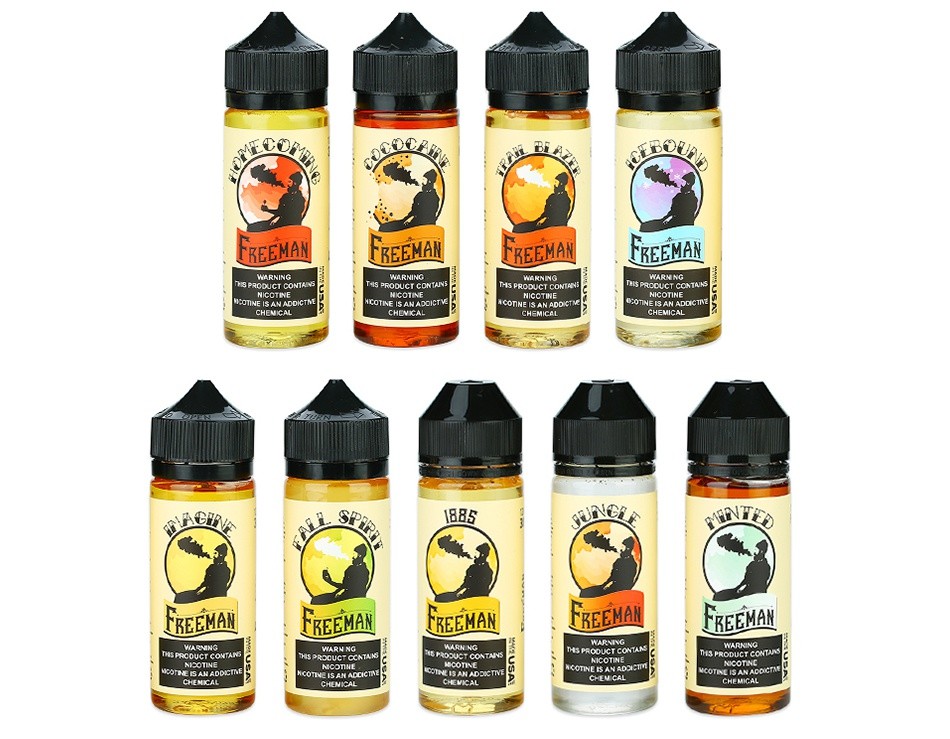 Freeman Premium PG+VG E-liquid E-juice 120ml C EEMAN ZEEMAN   BEEMAN KEE MAN