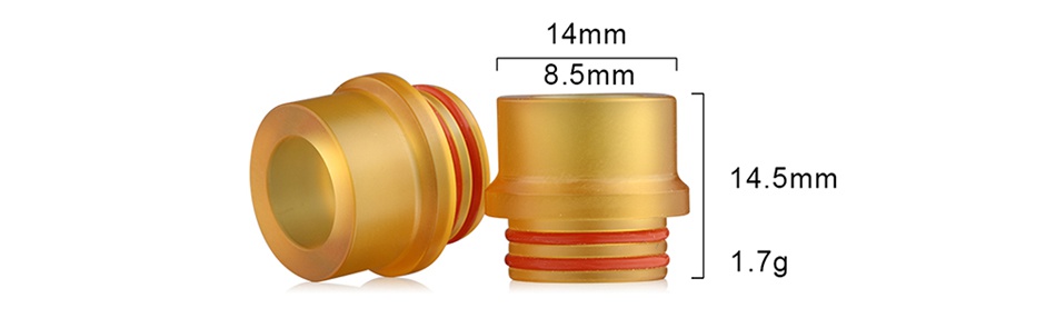 Sailing Drip Tip for TFV8/TFV12/Kennedy/Goon 528 PEI-7 14mm 8 5mm 14 5mm