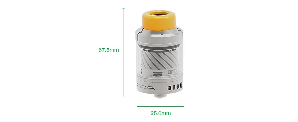 OMG CDA Multi-function DIY Tank 2ml 67 5mm 25 0mm