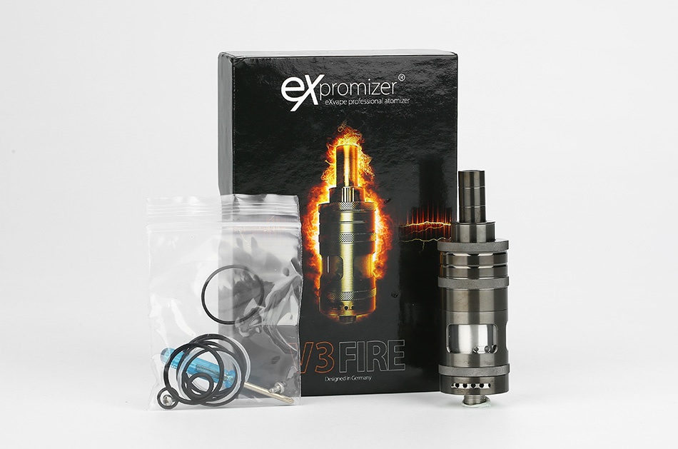 Exvape eXpromizer V3 Fire MTL RTA 2ml/4ml bromize FIRE Desgned n Germary