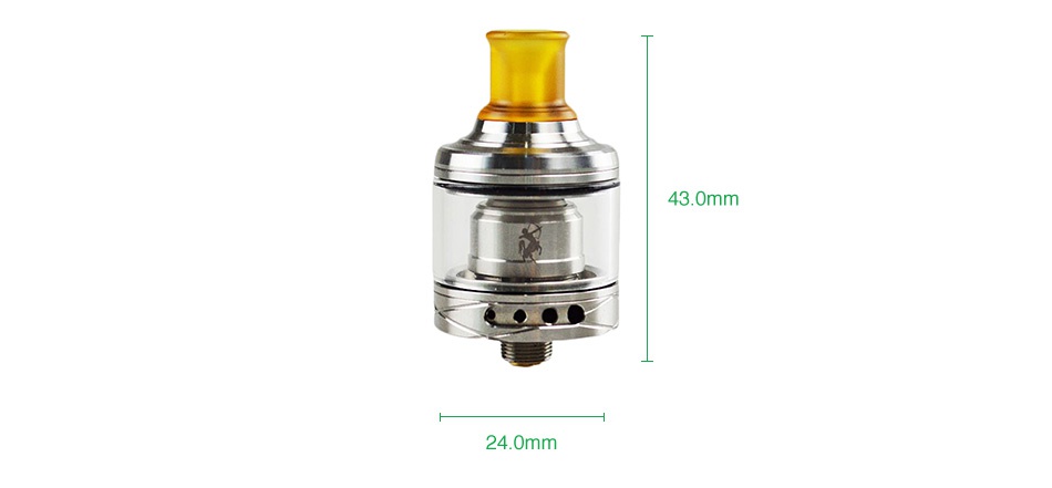 Hotcig Centaur Mini RTA 2ml 43 0mm 24 0mm