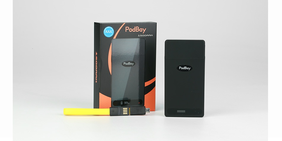 Greensun PodBay Portable Charging Case 1500mAh PodIa y