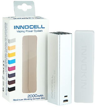 Innokin InnoCell Battery 2000mAh NN cELL Vaping Pawer System 2000mAh2 Maxinu m Working Curent 20A