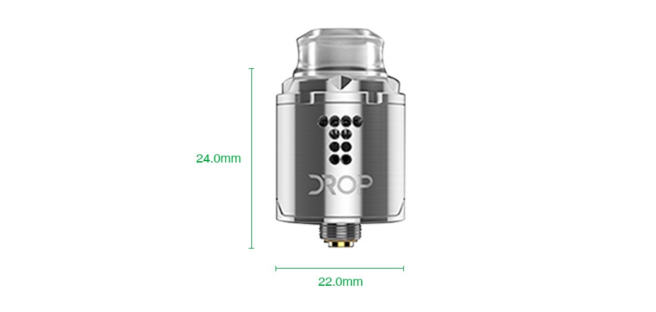 Digiflavor DROP SOLO RDA 4  omm    D  22 0mm