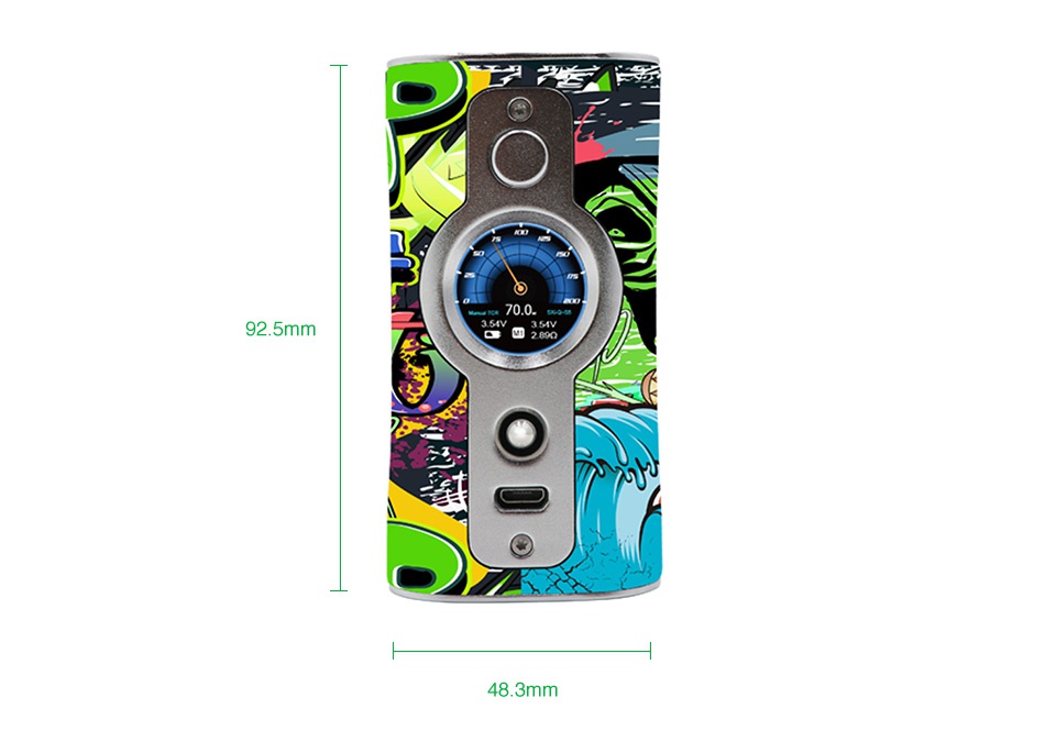 Vsticking VK530 200W TC Box MOD 48 3mm