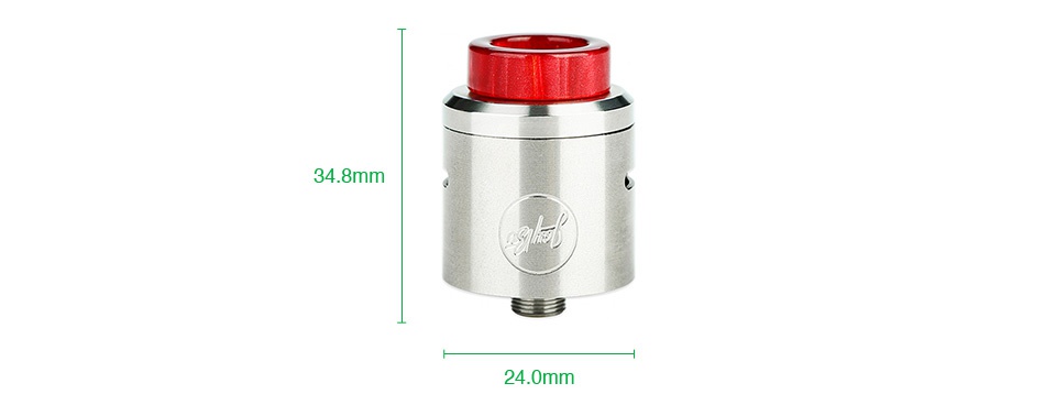 WISMEC Guillotine V2 RDA 4 8mm 24 0mm